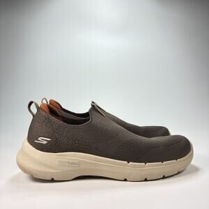 Skechers GOwalk 6 Hyper Pillar Technology Brown Casual Shoes 216202 Mens Size 11